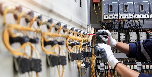 Professional Electrical Panel Upgrade technician working in Wakarusa, IN